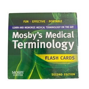 Mosbys Medical Terminology Flash Cards Second Edition Learn Medical Terms